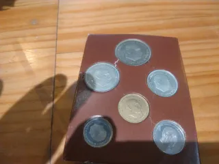 Colección de monedas antiguas