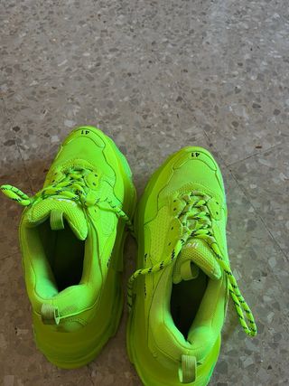 Bambas Balenciaga Verdes Talla 41