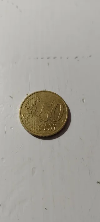 Moneda 50 céntimos Mónaco
