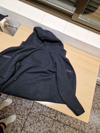 Chaqueta Nike Tech Fleece Negra Talla L niño