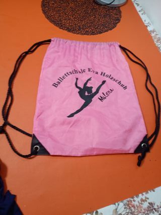 Mochila de cordón color Rosa