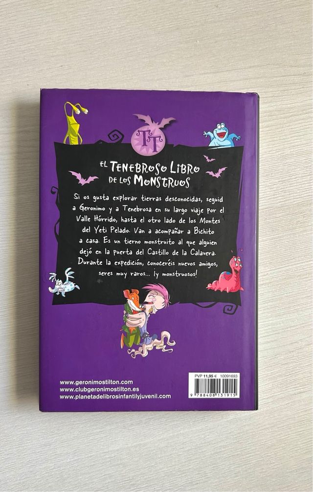 El tenebroso libro de los monstruos