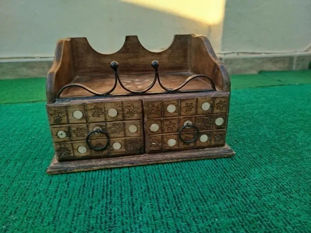 Juego decoración rústica madera