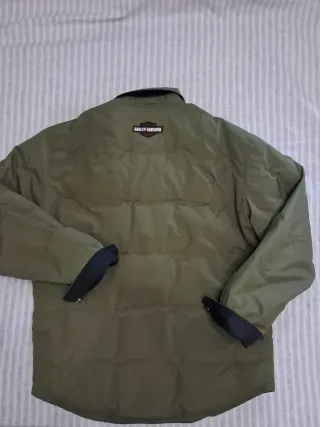 Chaqueta Harley-Davidson Verde y Negra