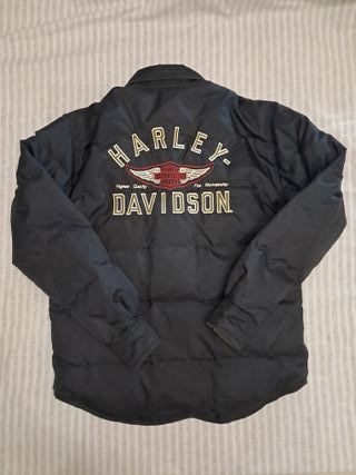 Chaqueta Harley-Davidson Verde y Negra
