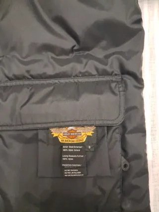 Chaqueta Harley-Davidson Verde y Negra