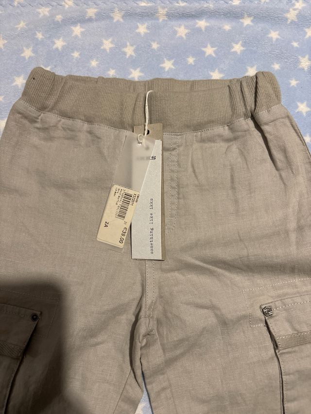 Calça cargo cinza IKKS para menino