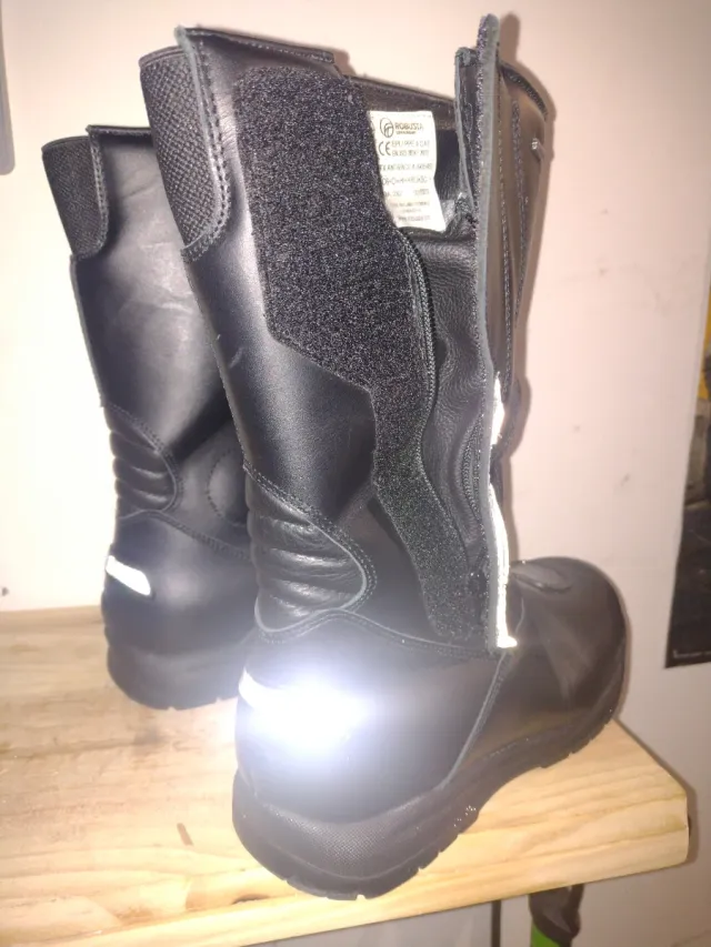 Botas de motorista ROBUSTA negras