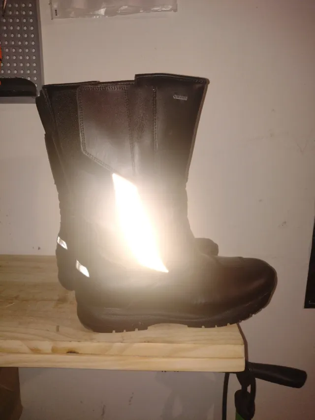 Botas de motorista ROBUSTA negras