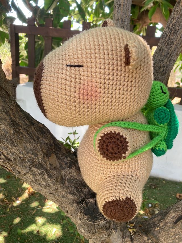 Capibara Amigurumi Tejido