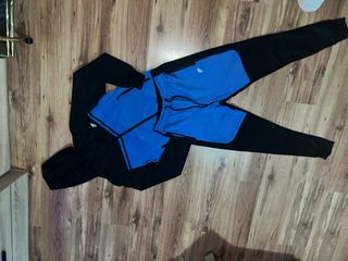 Conjunto Nike Sudadera y Pantalón Azul Negro