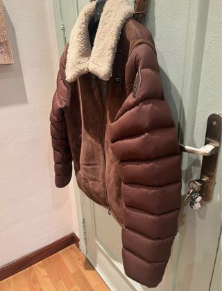 Cazadora Blauer Piel Pluma Talla L