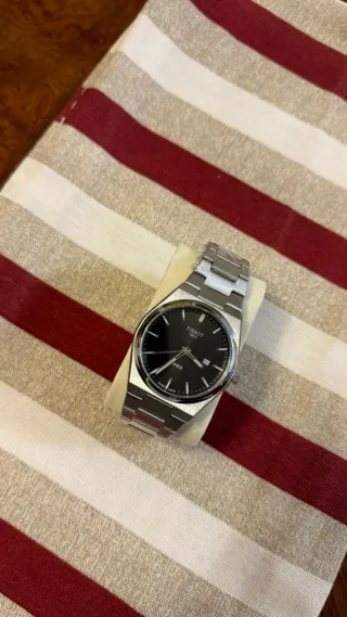 Reloj prx Negro y Plateado