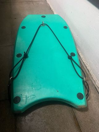 Plancha pesca submarina con red