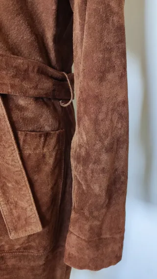 Abrigo piel Stradivarius