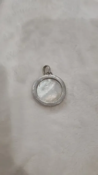 Colgante Tous Oso Madre Perla Plata