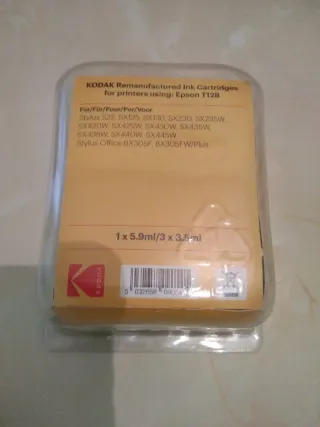 Cartuchos Tinta Kodak Epson T128 Multipack