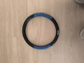 Funda Volante Sparco Negra y Azul