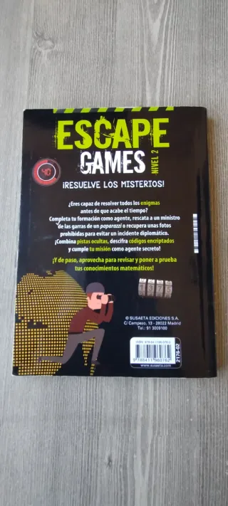 Libro Juego Escape Room La Conspiración de Wexell