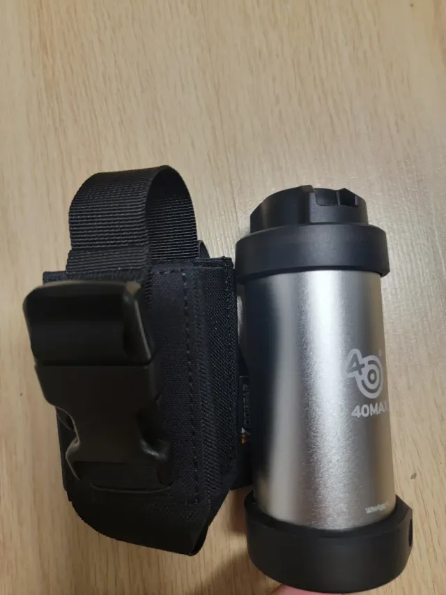 40Max de impacto gas con pouch