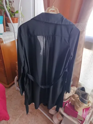 Cárdigan negro talla única