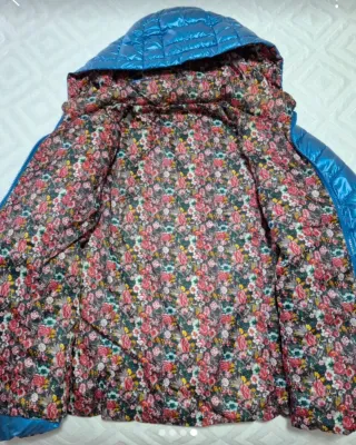 Cazadora acolchada reversible mujer