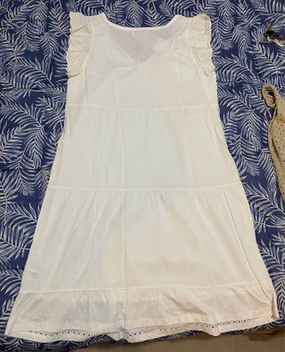 Vestido blanco Milano verano talla única