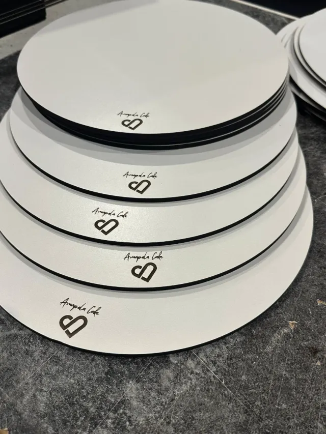 Bases para tartas de madera 25 cm