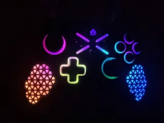 MANDO GAMER INALÁMBRICO RGB (LED) MULTIPLATAFORMA