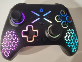 MANDO GAMER INALÁMBRICO RGB (LED) MULTIPLATAFORMA