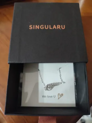 Colgante Ala SINGULARU Plata