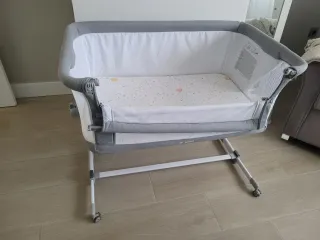 Minicuna colecho Jané Babyside gris