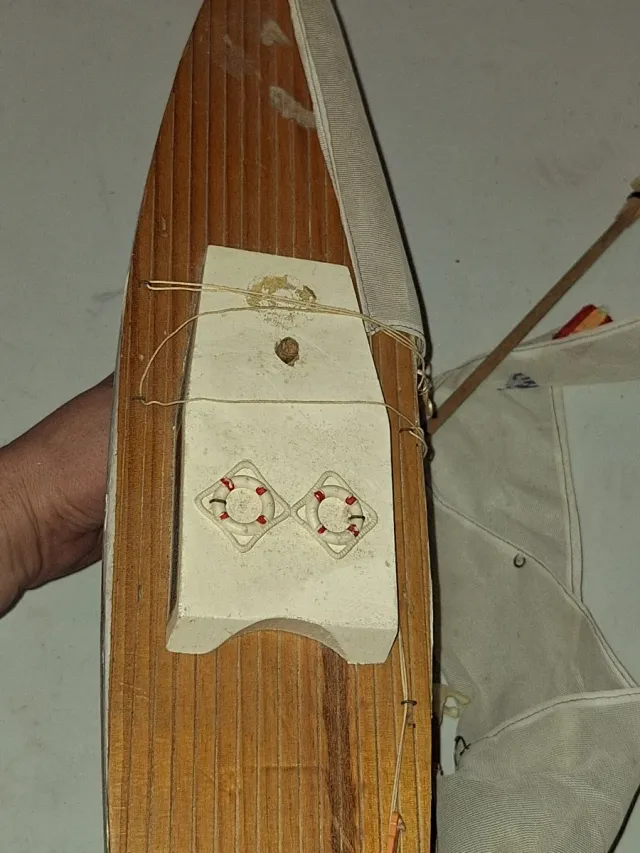 Velero madera años 70