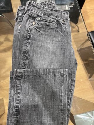 Tejano Massimo Dutti Negro/Gris
