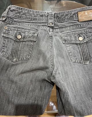 Tejano Massimo Dutti Negro/Gris