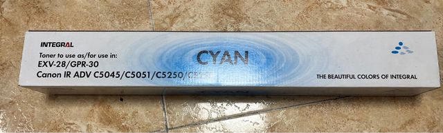 Tóner Amarillo Integral EXV-28/GPR-30 Canon