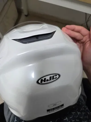Casco HJC F31 Blanco Talla M