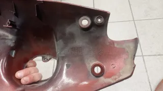 Sottomanubrio F10 Rosso Lucido