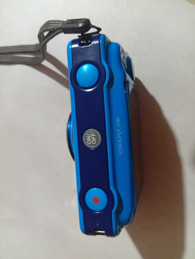 Macchina fotografica Nikon Coolpix Blu