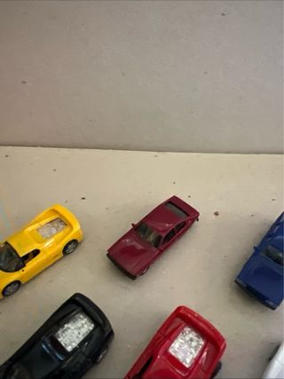 Coches de colección varios colores