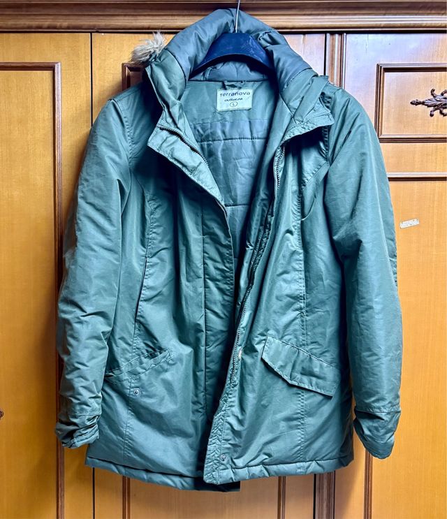 Parka verde Terranova taglia L X 2