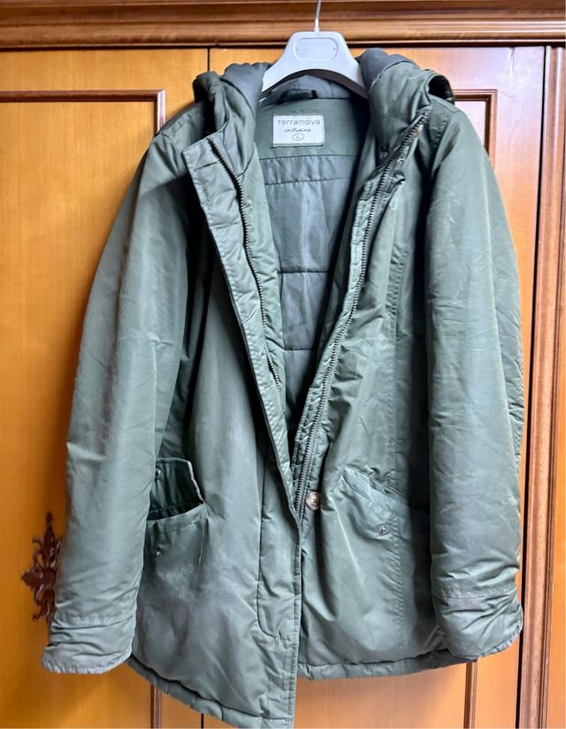 Parka verde Terranova taglia L X 2