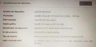 Ordenador ASUS VivoBook X540N