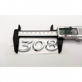 Emblema logo trasero letras PEUGEOT 308