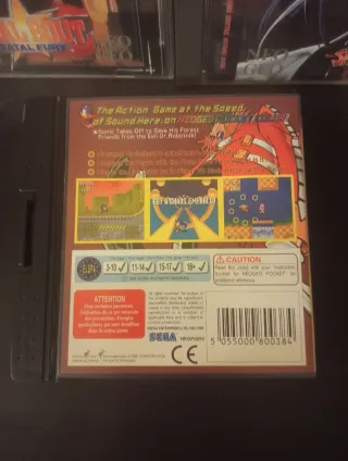 Sonic Pocket Adventure Neo Geo Pocket SEGA
