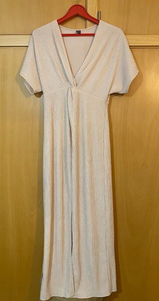 Vestido largo SHEIN beige