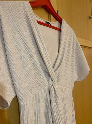 Vestido largo SHEIN beige