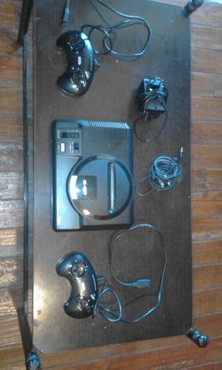 SEGA Mega Drive Consola Negra y Gris