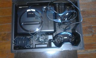 SEGA Mega Drive Consola Negra y Gris