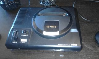 SEGA Mega Drive Consola Negra y Gris